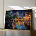 Landscape 415 Canvas Art 18" x 24" / 45 x 60 cm / Black