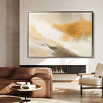 Abstract 416 Canvas Art 18" x 24" / 45 x 60 cm / Black