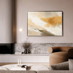 Abstract 416 Canvas Art 18" x 24" / 45 x 60 cm / Black