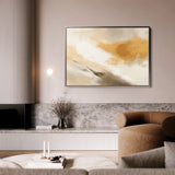 Abstract 416 Canvas Art 18" x 24" / 45 x 60 cm / Black