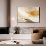 Abstract 416 Canvas Art 60 x 40 cm / Black