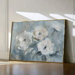 Floral 416 Canvas Art 18" x 24" / 45 x 60 cm / Black