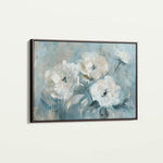Floral 416 Canvas Art 18" x 24" / 45 x 60 cm / Black