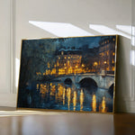 Landscape 416 Canvas Art 18" x 24" / 45 x 60 cm / Black
