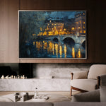 Landscape 416 Canvas Art 18" x 24" / 45 x 60 cm / Black