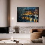 Landscape 416 Canvas Art 18" x 24" / 45 x 60 cm / Black