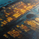 Landscape 416 Canvas Art 18" x 24" / 45 x 60 cm / Black