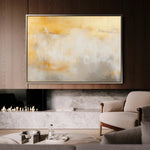 Abstract 417 Canvas Art 18" x 24" / 45 x 60 cm / Black