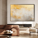 Abstract 417 Canvas Art 18" x 24" / 45 x 60 cm / Black