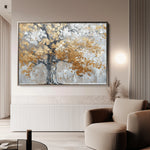 Floral 417 Canvas Art 18" x 24" / 45 x 60 cm / Black