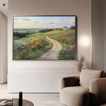Landscape 417 Canvas Art 18" x 24" / 45 x 60 cm / Black