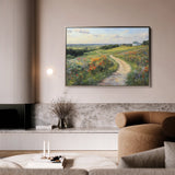 Landscape 417 Canvas Art 18" x 24" / 45 x 60 cm / Black