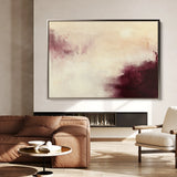 Abstract 418 Canvas Art 18" x 24" / 45 x 60 cm / Black