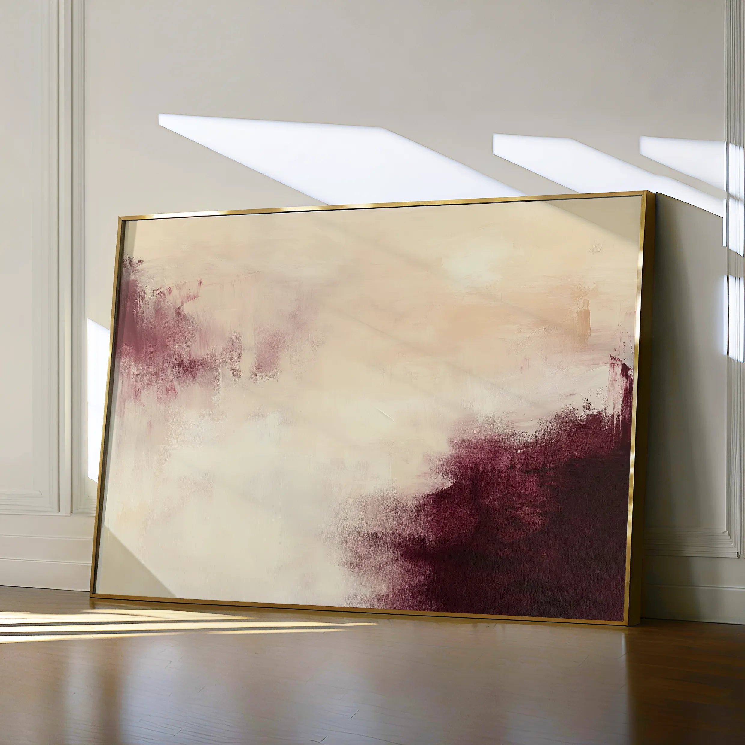 Abstract 418 Canvas Art 18" x 24" / 45 x 60 cm / Black