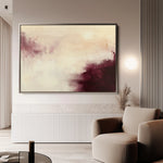 Abstract 418 Canvas Art 18" x 24" / 45 x 60 cm / Black