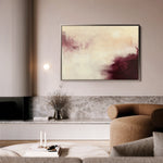 Abstract 418 Canvas Art 18" x 24" / 45 x 60 cm / Black