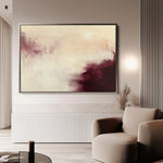Abstract 418 Canvas Art 60 x 40 cm / Black