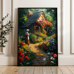Landscape 418 Canvas Art 18" x 24" / 45 x 60 cm / Black