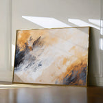 Abstract 419 Canvas Art 18" x 24" / 45 x 60 cm / Black