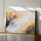 Abstract 419 Canvas Art 18" x 24" / 45 x 60 cm / Black