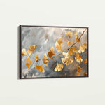Floral 419 Canvas Art 18" x 24" / 45 x 60 cm / Black