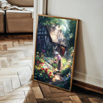 Landscape 419 Canvas Art 18" x 24" / 45 x 60 cm / Black
