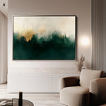 Abstract 420 Canvas Art 18" x 24" / 45 x 60 cm / Black