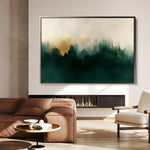 Abstract 420 Canvas Art 18" x 24" / 45 x 60 cm / Black