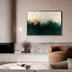 Abstract 420 Canvas Art 18" x 24" / 45 x 60 cm / Black