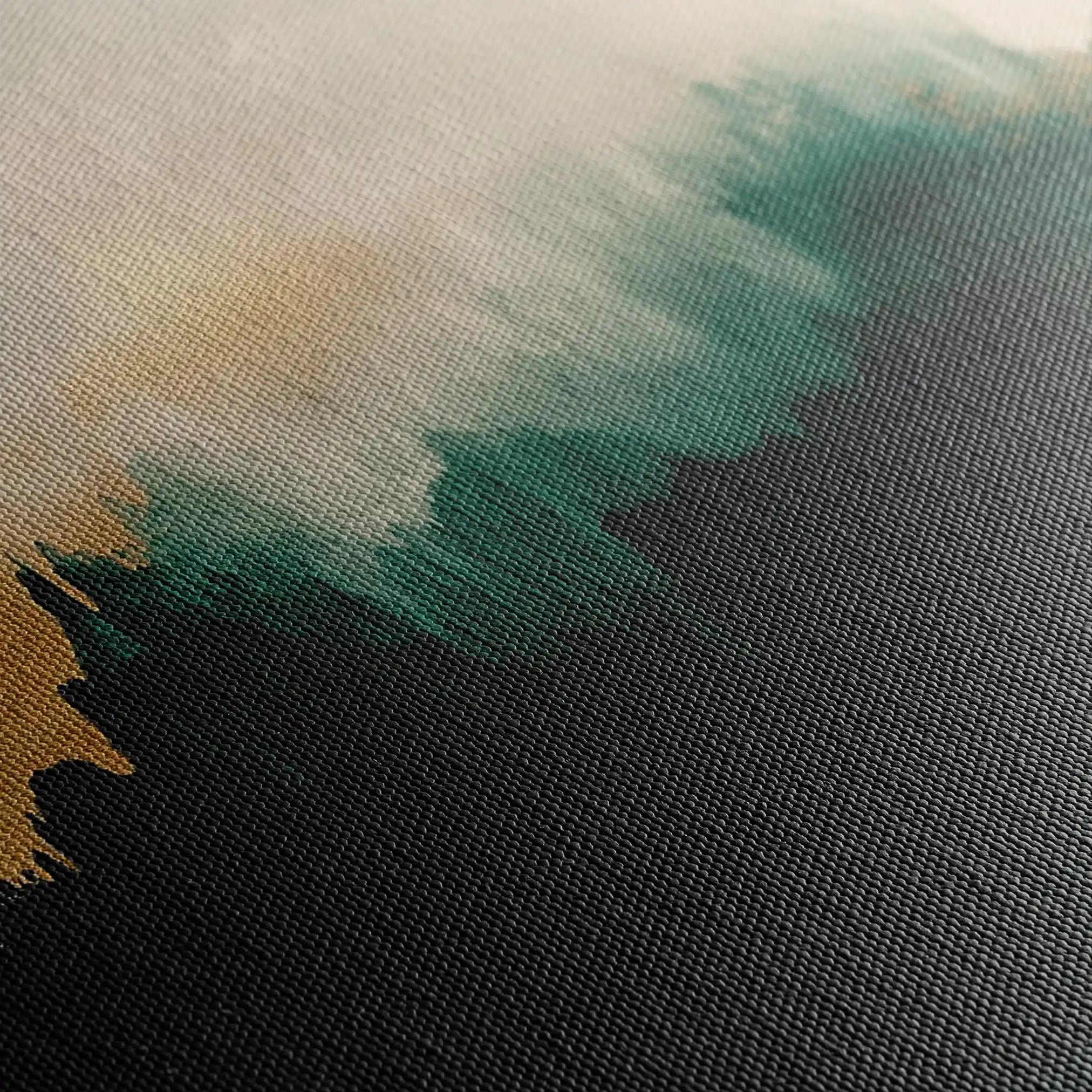 Abstract 420 Canvas Art 60 x 40 cm / Black