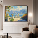 Landscape 421 Canvas Art 18" x 24" / 45 x 60 cm / Black