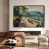 Landscape 422 Canvas Art 18" x 24" / 45 x 60 cm / Black