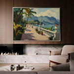 Landscape 422 Canvas Art 18" x 24" / 45 x 60 cm / Black