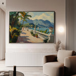 Landscape 422 Canvas Art 18" x 24" / 45 x 60 cm / Black