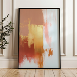 Abstract 423 Canvas Art 18" x 24" / 45 x 60 cm / Black