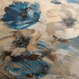 Floral 423 Canvas Art 18" x 24" / 45 x 60 cm / Black