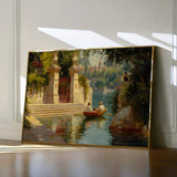 Landscape 423 Canvas Art 18" x 24" / 45 x 60 cm / Black
