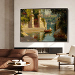 Landscape 423 Canvas Art 18" x 24" / 45 x 60 cm / Black