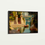 Landscape 423 Canvas Art 18" x 24" / 45 x 60 cm / Black