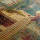 Landscape 423 Canvas Art 18" x 24" / 45 x 60 cm / Black