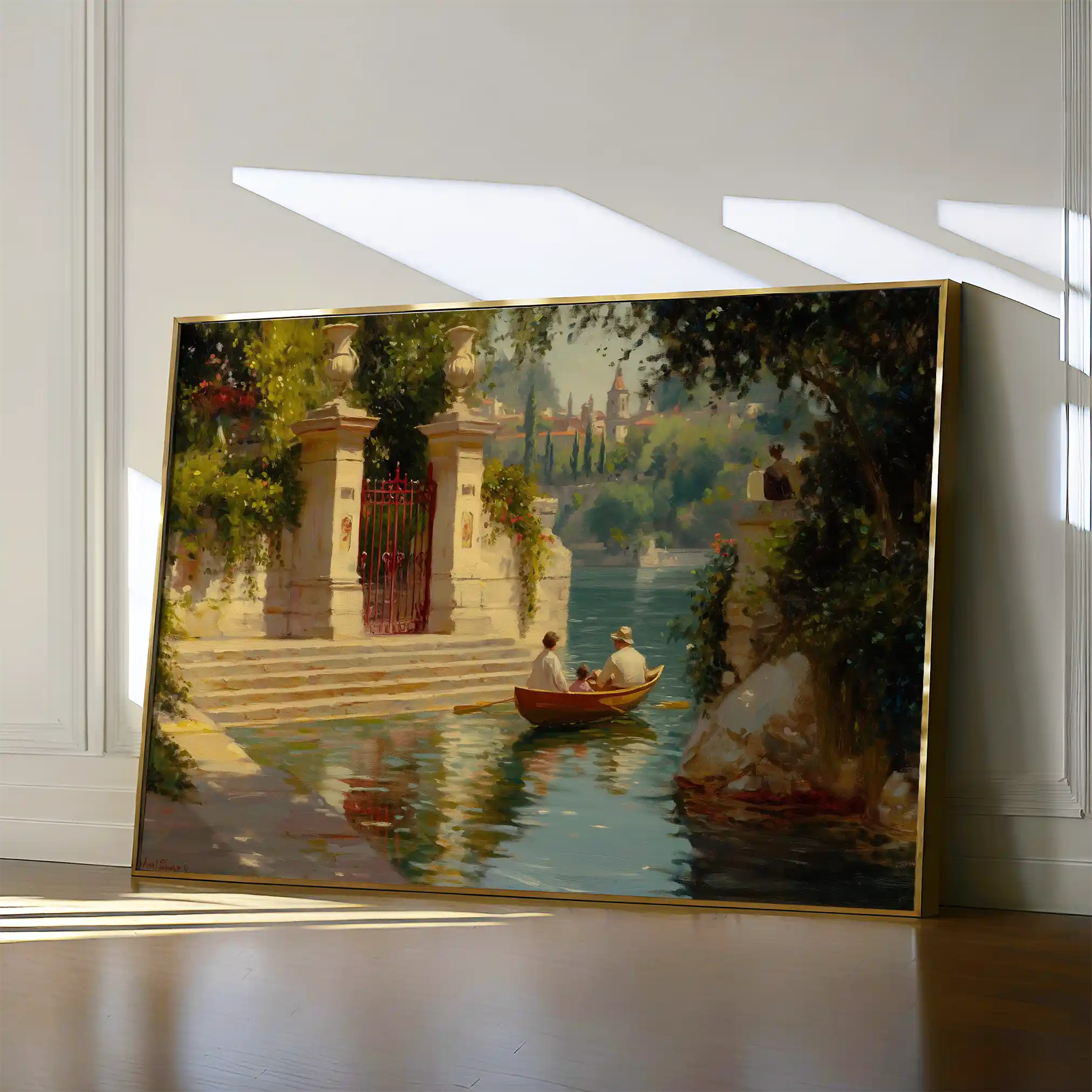 Landscape 423 Canvas Art 60 x 40 cm / Black