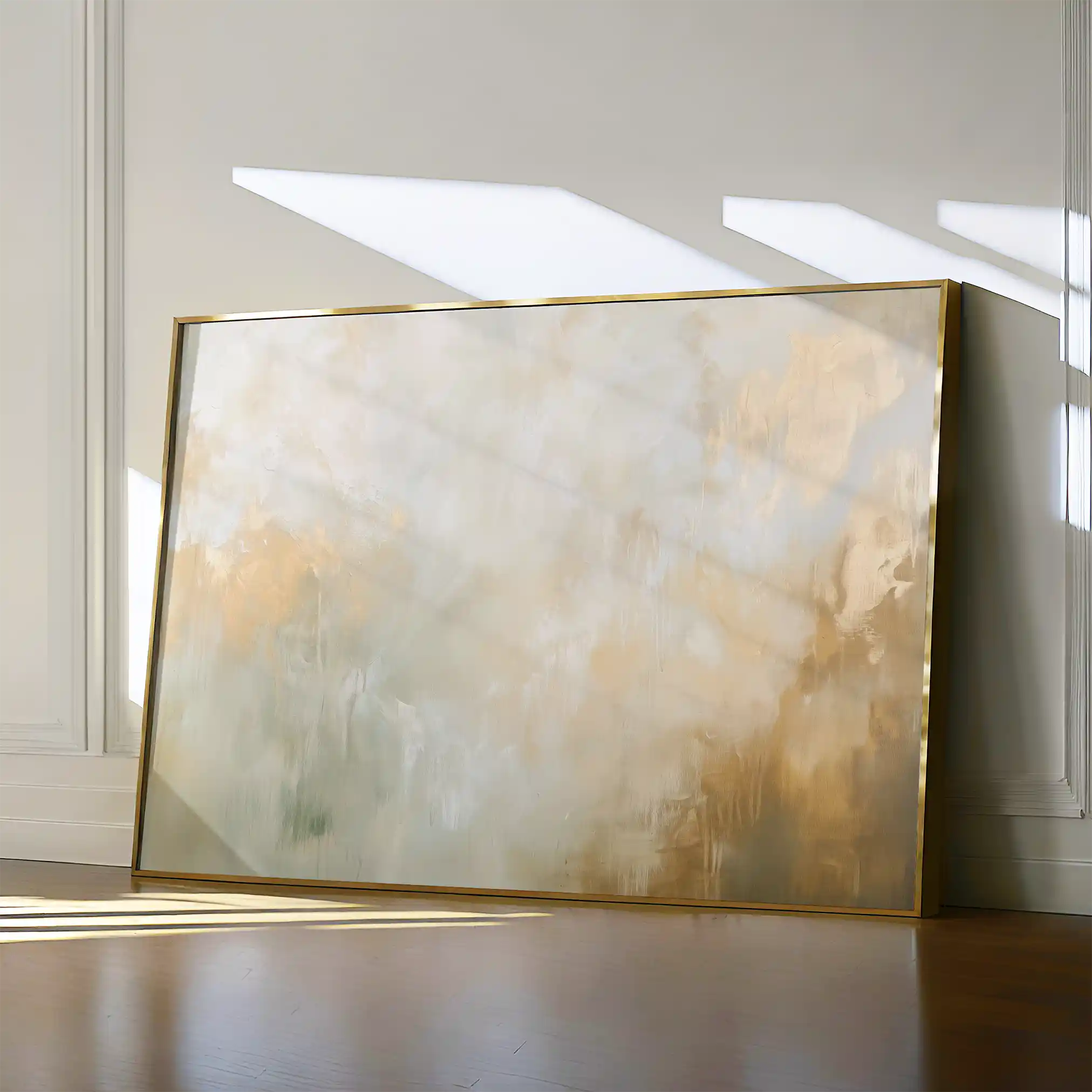 Abstract 426 Canvas Art 18" x 24" / 45 x 60 cm / Black