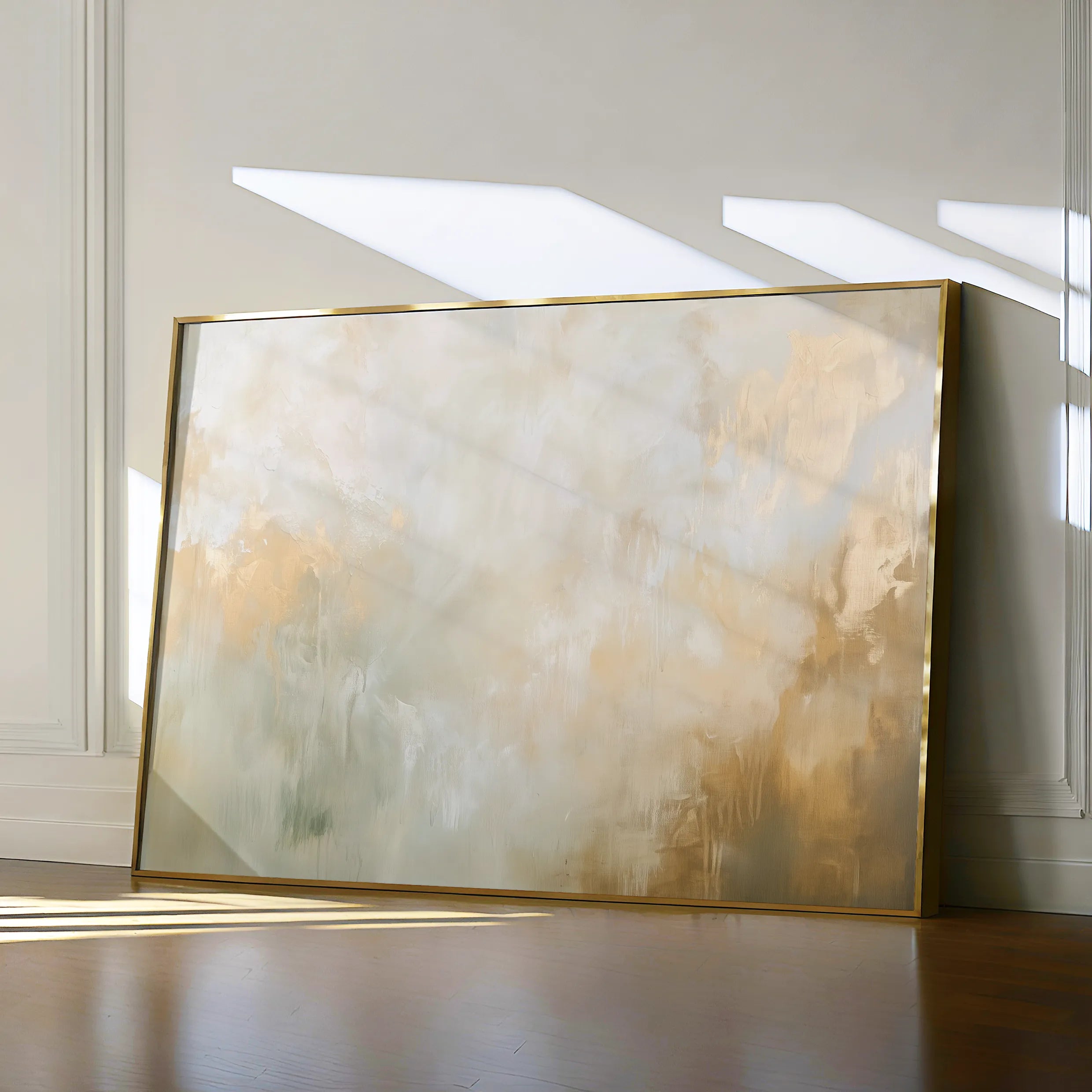 Abstract 426 Canvas Art 18" x 24" / 45 x 60 cm / Black