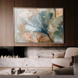 Floral 426 Canvas Art 18" x 24" / 45 x 60 cm / Black