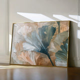 Floral 426 Canvas Art 18" x 24" / 45 x 60 cm / Black