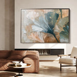 Floral 426 Canvas Art 18" x 24" / 45 x 60 cm / Black