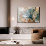 Floral 426 Canvas Art 18" x 24" / 45 x 60 cm / Black