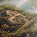 Landscape 426 Canvas Art 60 x 60 cm / Black