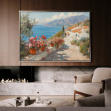 Landscape 427 Canvas Art 18" x 24" / 45 x 60 cm / Black