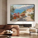Landscape 427 Canvas Art 60 x 40 cm / Black